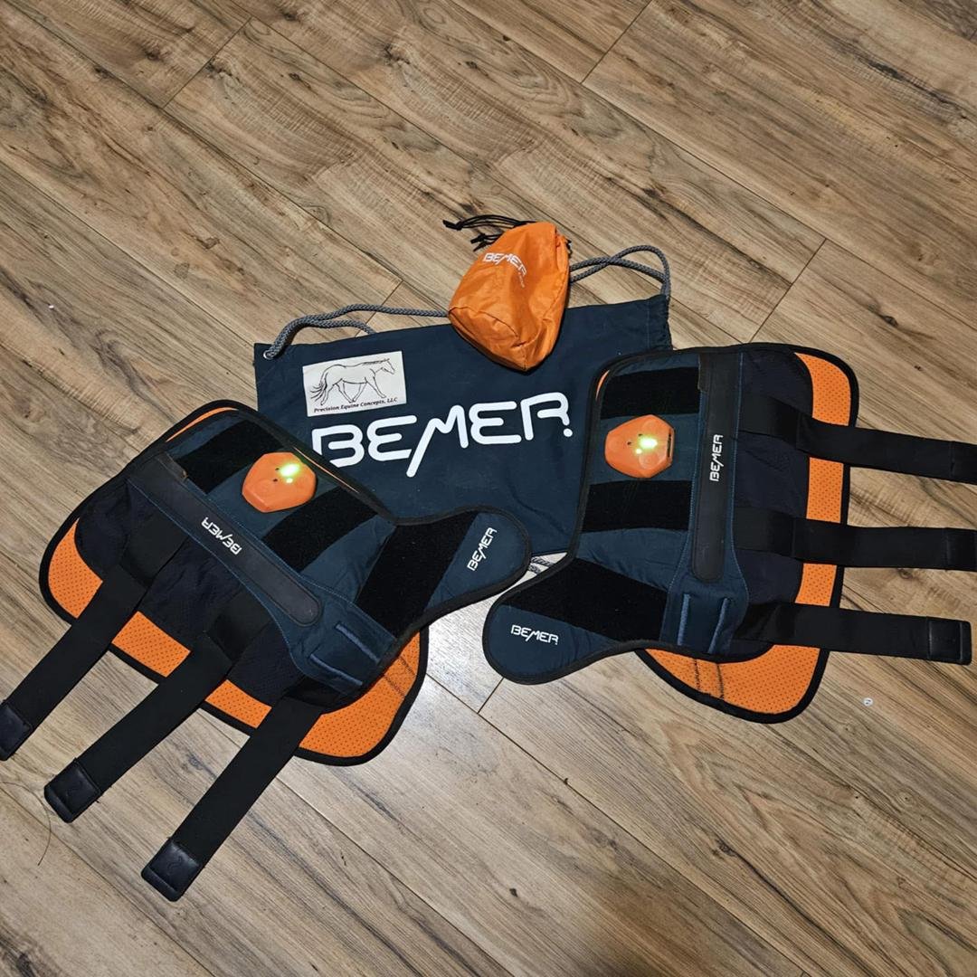Bemer legs cuffs the best wellness for your equine partner